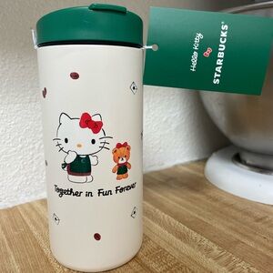 (Ships Same-Day) NWT LIMITED EDITION Starbucks X Hello Kitty 12oz Tumbler